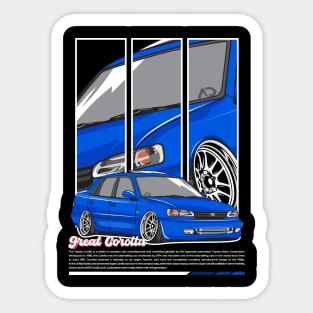 AE101 Corolla Levin ver.3 Sticker